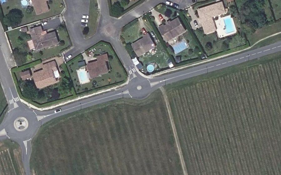 Vue aérienne du Mini-giratoire n°2631063604