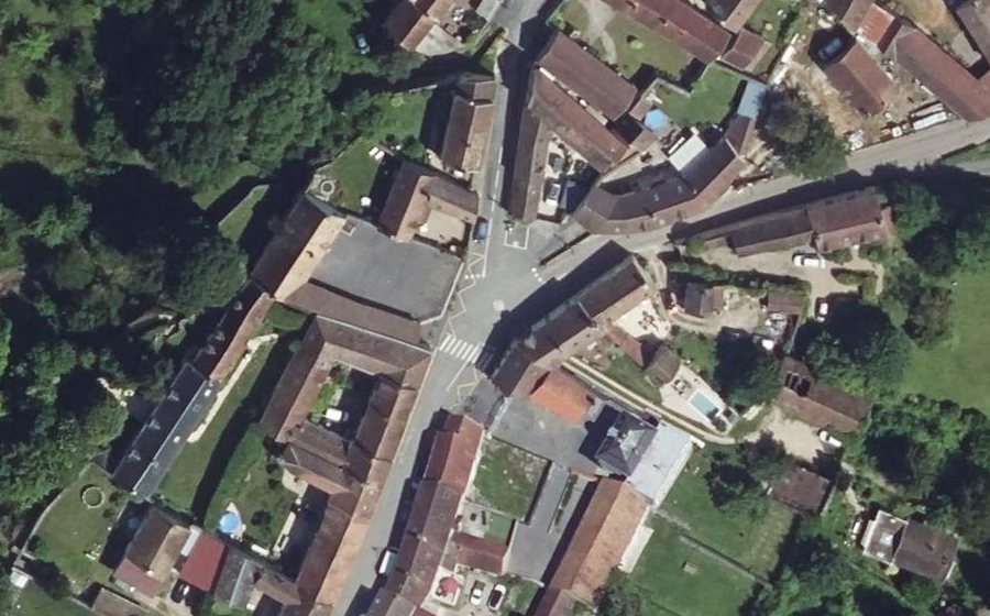 Vue aérienne du Mini-giratoire n°2632244383