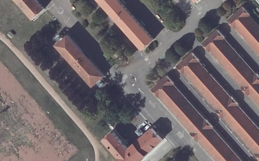 Vue aérienne du Mini-giratoire n°2636804346