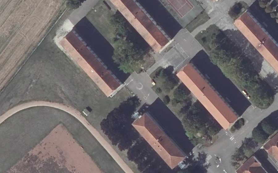 Vue aérienne du Mini-giratoire n°2636804428