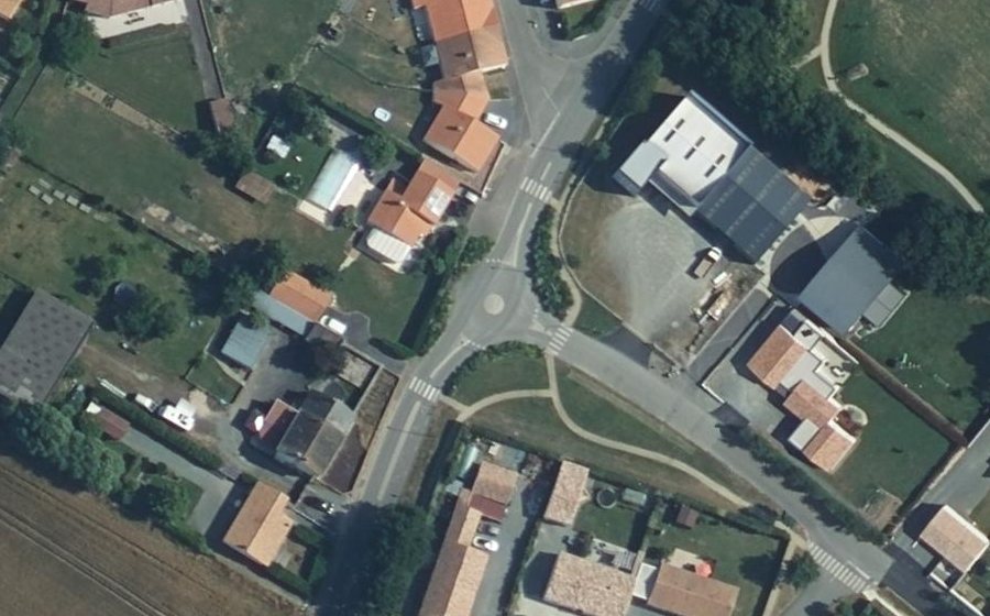 Vue aérienne du Mini-giratoire n°2645615251