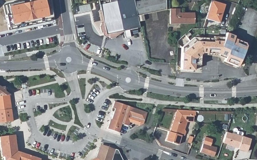 Vue aérienne du Mini-giratoire n°2657497765