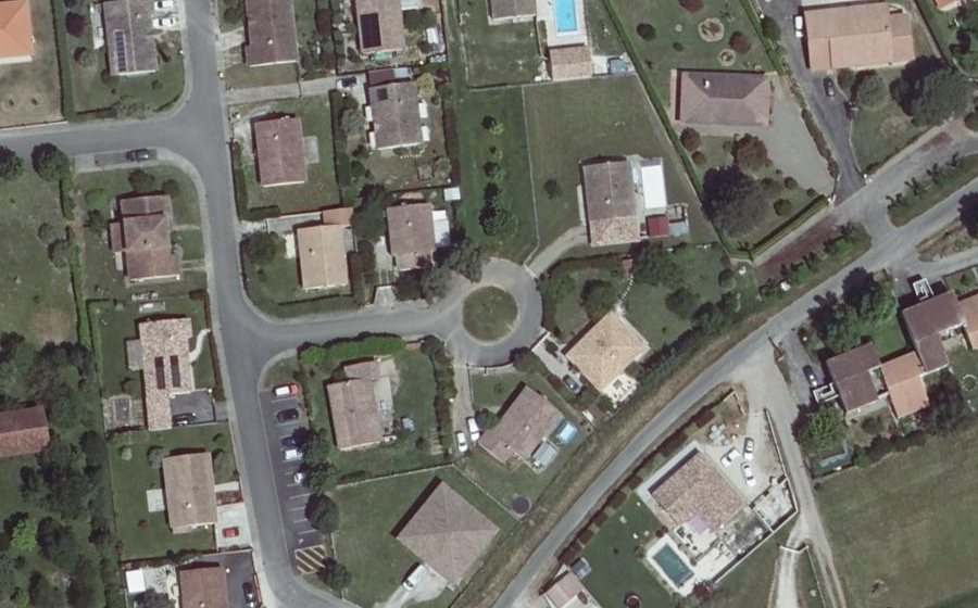 Vue aérienne du Mini-giratoire n°2660382551