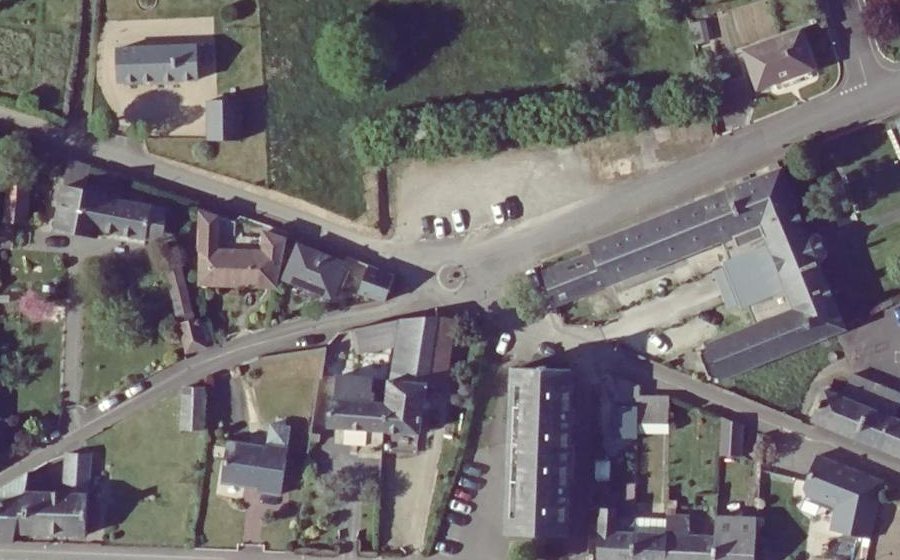 Vue aérienne du Mini-giratoire n°2664808897