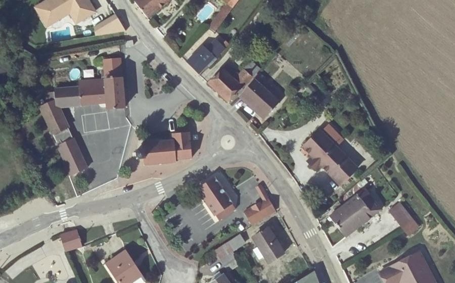 Vue aérienne du Mini-giratoire n°2669129422