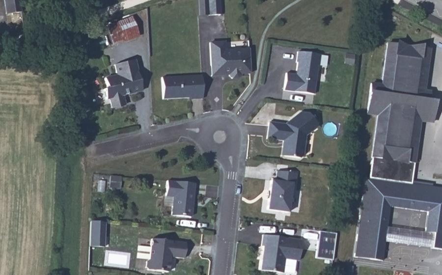 Vue aérienne du Mini-giratoire n°2680148861