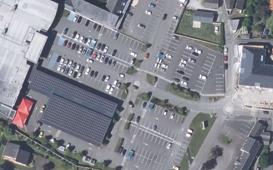 Vue aérienne du Mini-giratoire n°2694371718