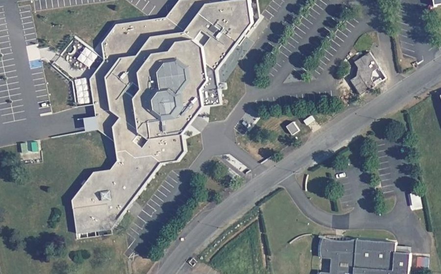 Vue aérienne du Mini-giratoire n°2700453739