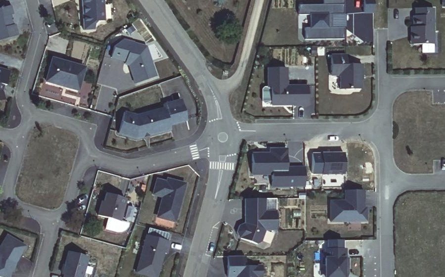 Vue aérienne du Mini-giratoire n°2701229692