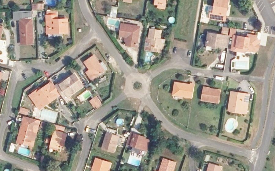 Vue aérienne du Mini-giratoire n°2707112377