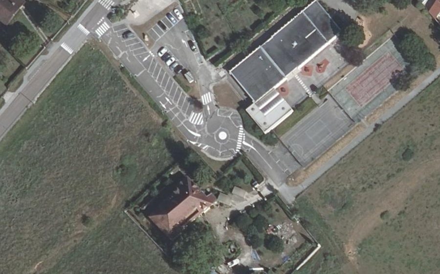 Vue aérienne du Mini-giratoire n°2716691373