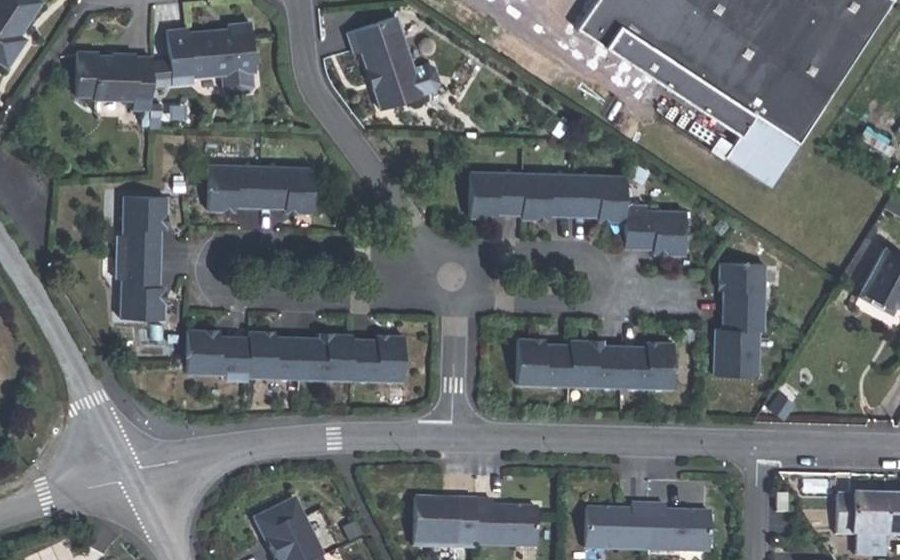 Vue aérienne du Mini-giratoire n°2719956287