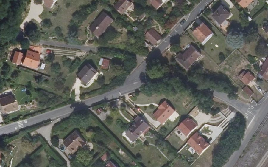 Vue aérienne du Mini-giratoire n°2738948497