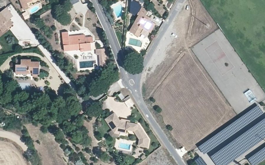 Vue aérienne du Mini-giratoire n°2752436463