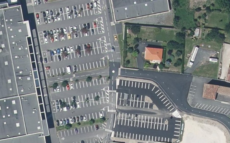 Vue aérienne du Mini-giratoire n°2786446425