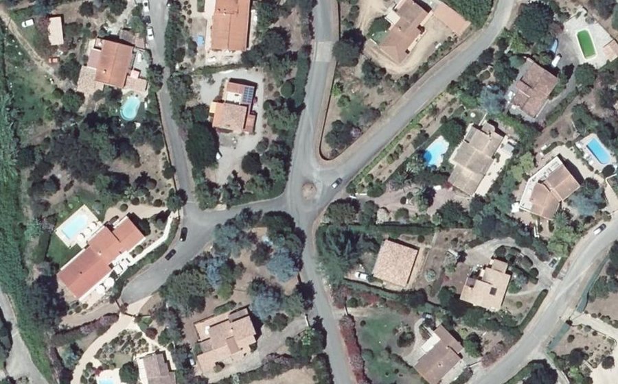 Vue aérienne du Mini-giratoire n°2789926525