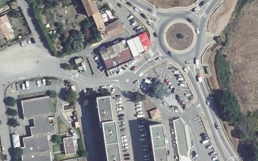 Vue aérienne du Mini-giratoire n°2790479951