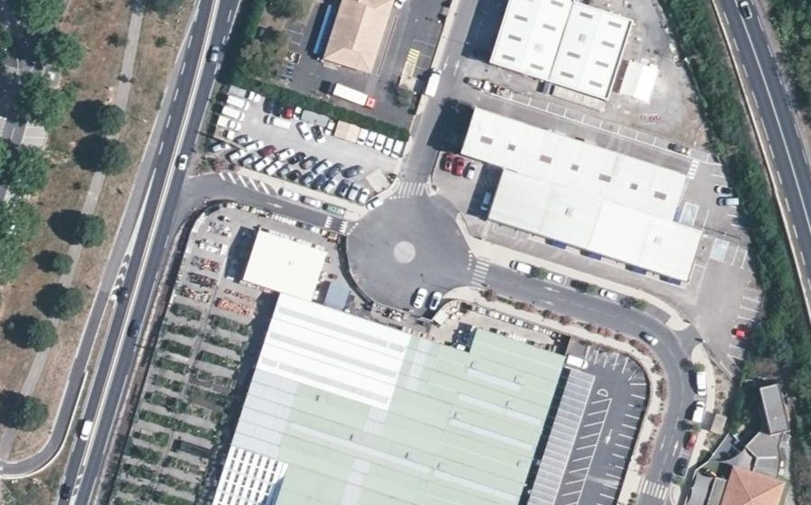 Vue aérienne du Mini-giratoire n°2792340523