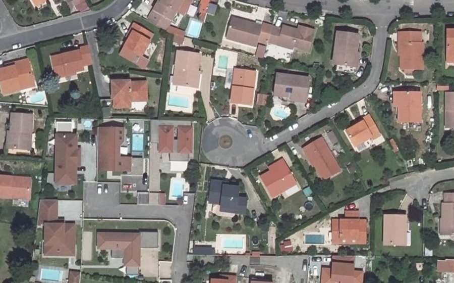 Vue aérienne du Mini-giratoire n°2810618416