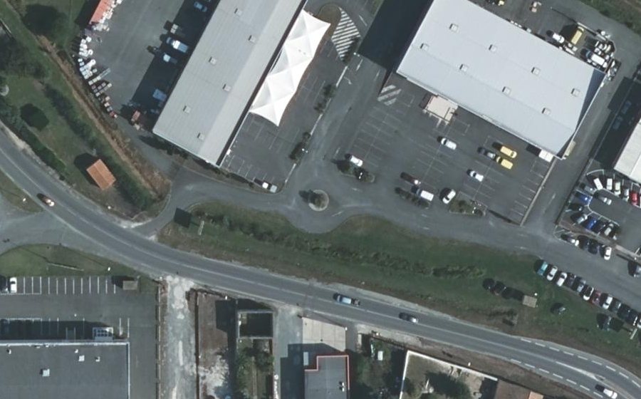 Vue aérienne du Mini-giratoire n°2810658370