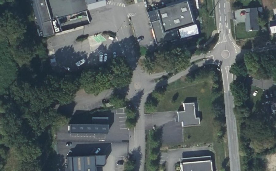 Vue aérienne du Mini-giratoire n°2811145746