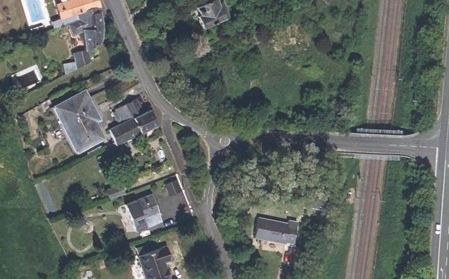 Vue aérienne du Mini-giratoire n°2812776109