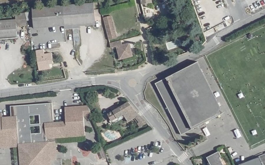Vue aérienne du Mini-giratoire n°2826320652