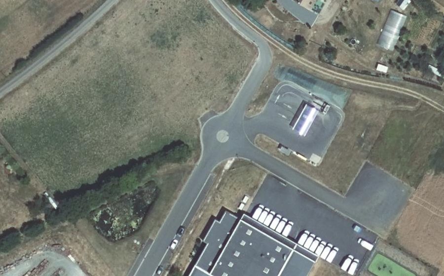Vue aérienne du Mini-giratoire n°2849080599