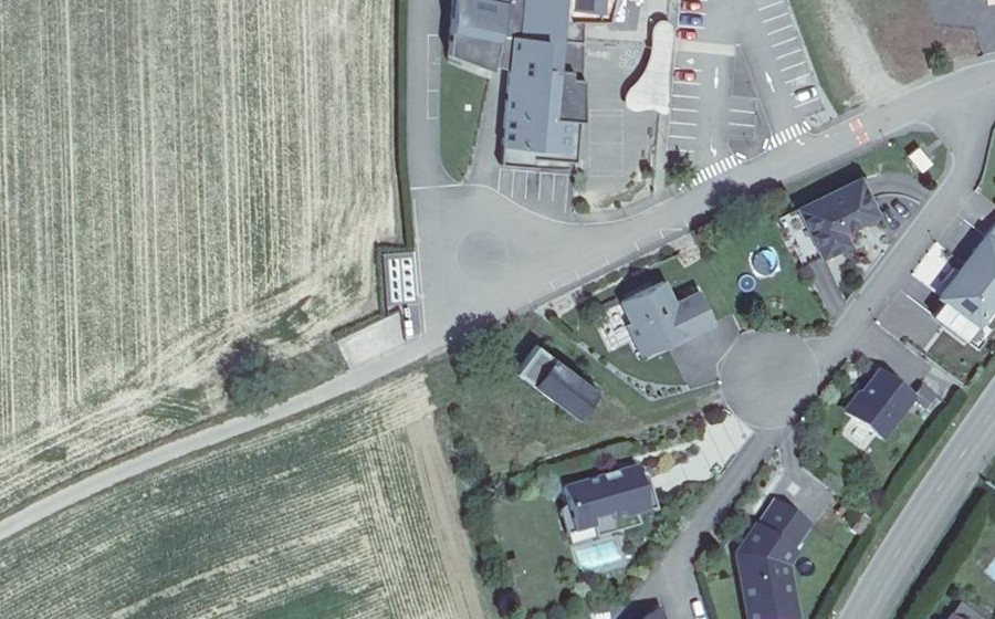 Vue aérienne du Mini-giratoire n°2861846160