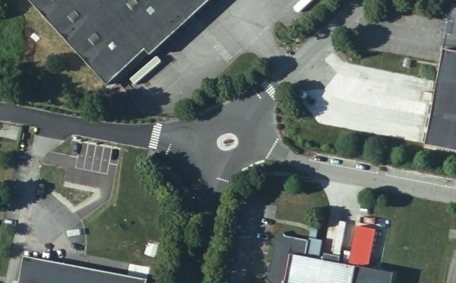 Vue aérienne du Mini-giratoire n°2867038962