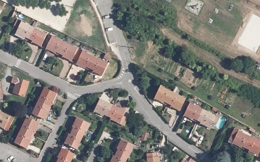 Vue aérienne du Mini-giratoire n°2868687070