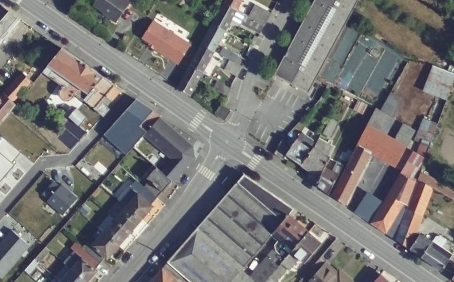 Vue aérienne du Mini-giratoire n°2879525853