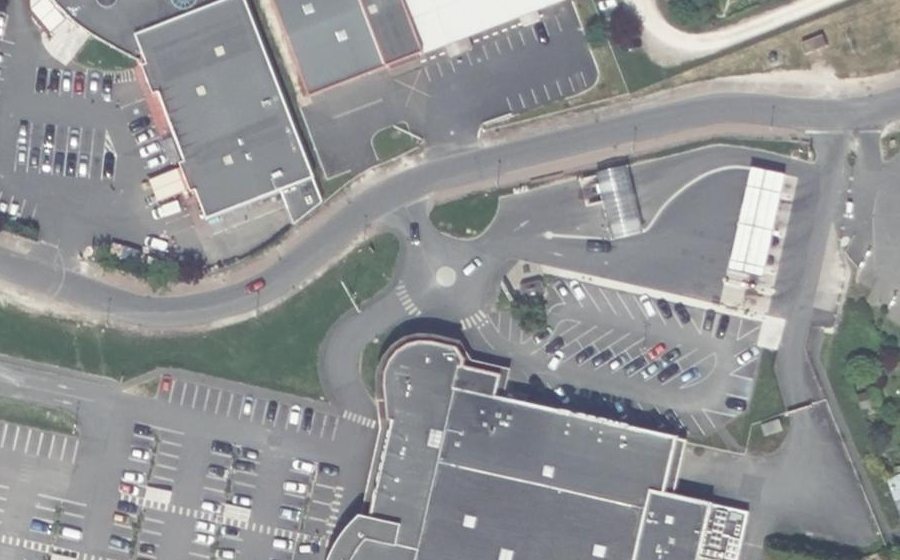 Vue aérienne du Mini-giratoire n°2880317322