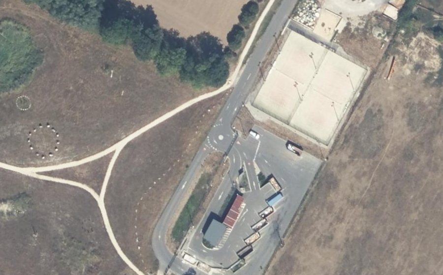 Vue aérienne du Mini-giratoire n°2884335510