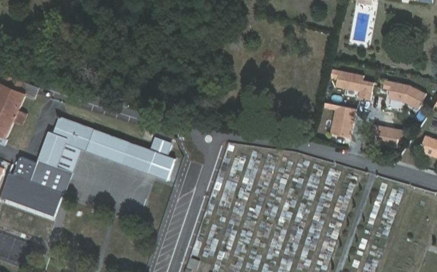 Vue aérienne du Mini-giratoire n°2887455143