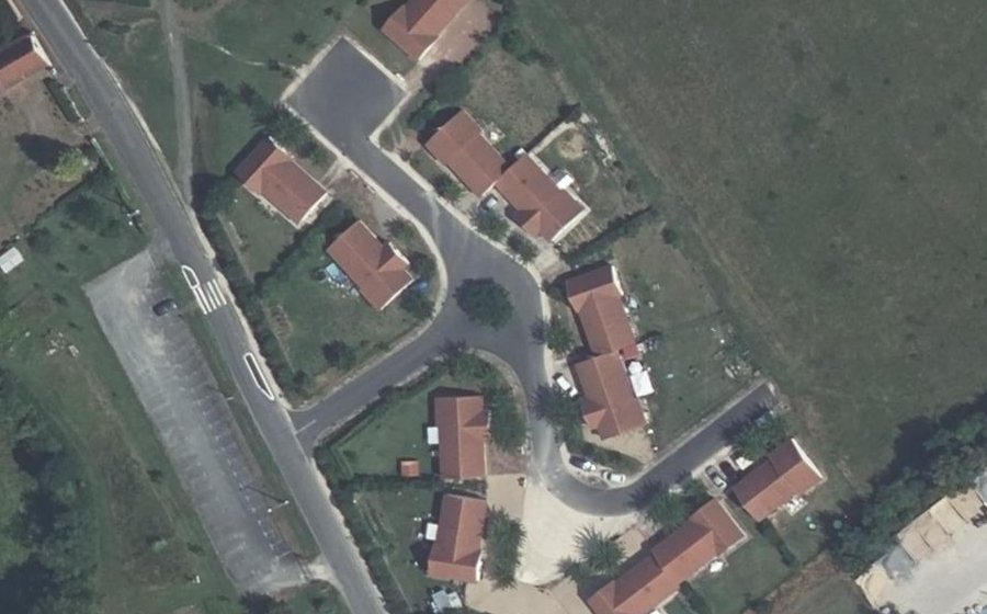 Vue aérienne du Mini-giratoire n°2890964500