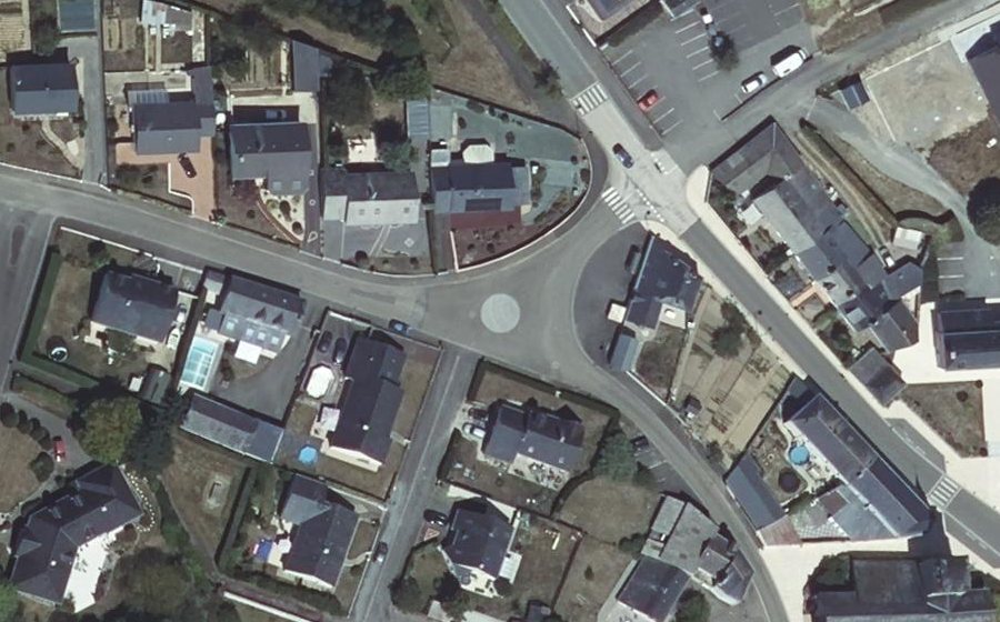 Vue aérienne du Mini-giratoire n°2895411745