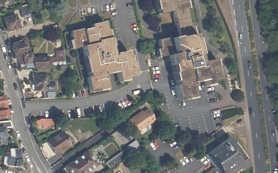 Vue aérienne du Mini-giratoire n°2898876176