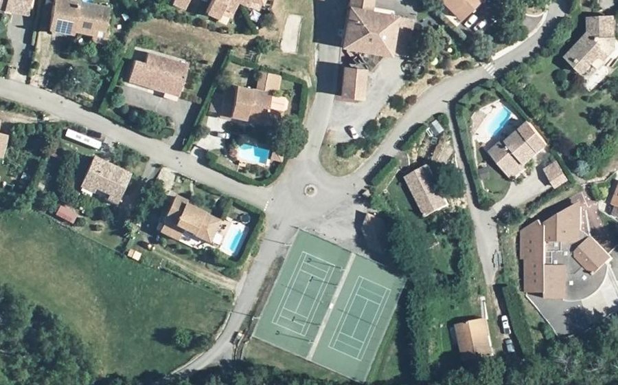 Vue aérienne du Mini-giratoire n°2903076204