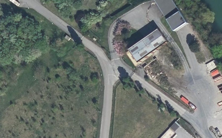 Vue aérienne du Mini-giratoire n°2908730719