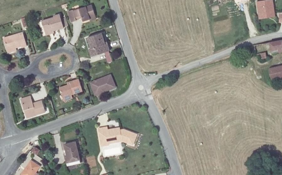 Vue aérienne du Mini-giratoire n°2911529846