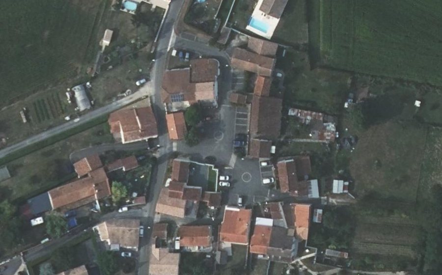 Vue aérienne du Mini-giratoire n°2930826951