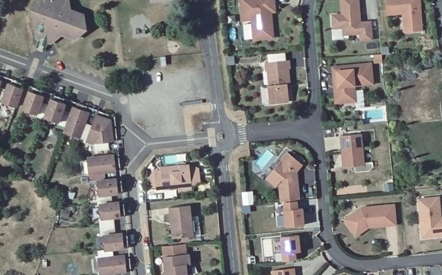 Vue aérienne du Mini-giratoire n°2932794877