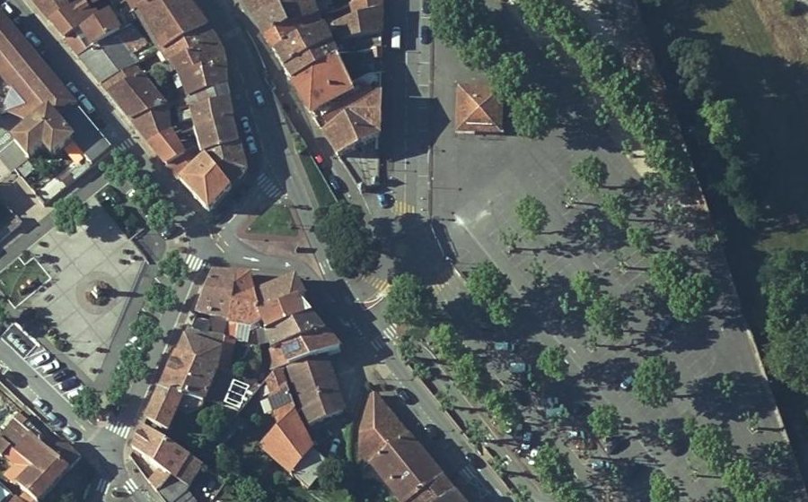 Vue aérienne du Mini-giratoire n°2934639172