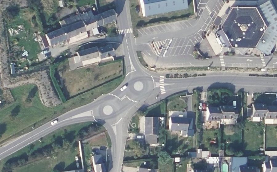 Vue aérienne du Mini-giratoire n°2937331978