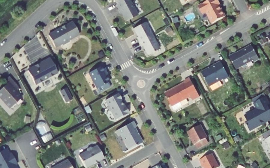 Vue aérienne du Mini-giratoire n°2942346038