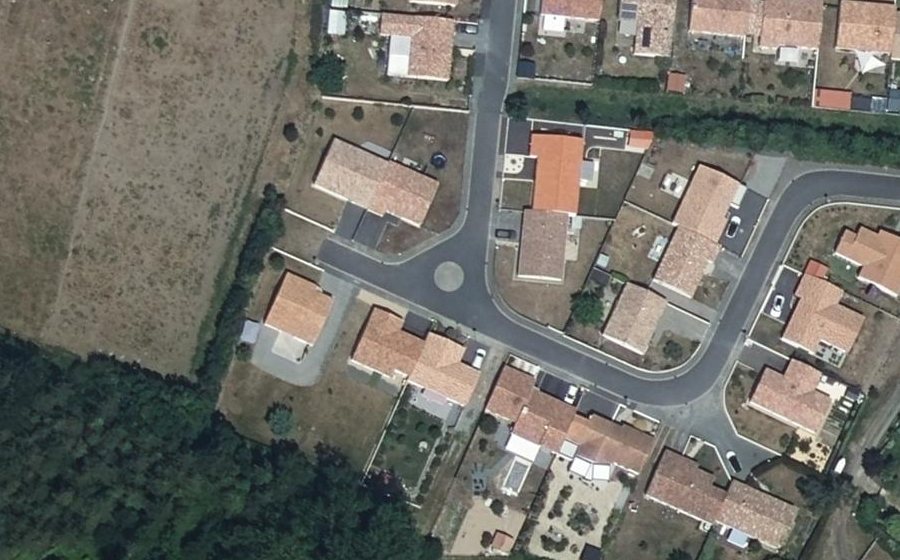 Vue aérienne du Mini-giratoire n°2944417391