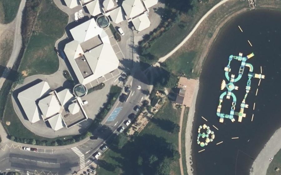 Vue aérienne du Mini-giratoire n°2945595939