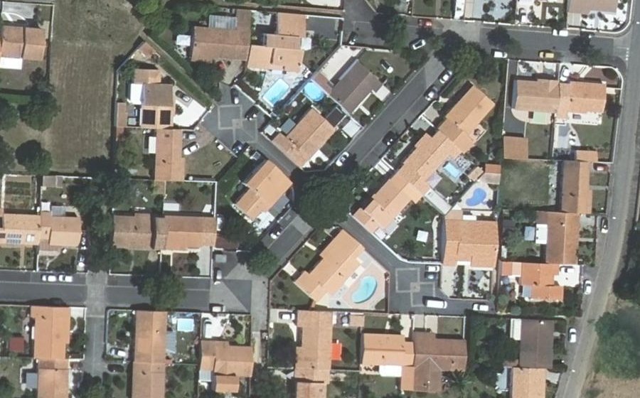 Vue aérienne du Mini-giratoire n°2952479183