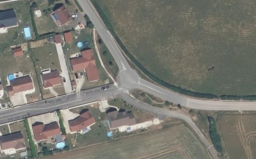 Vue aérienne du Mini-giratoire n°2960789327